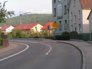 Bombenstabil - rechts abbiegen